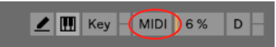 Midi Map button